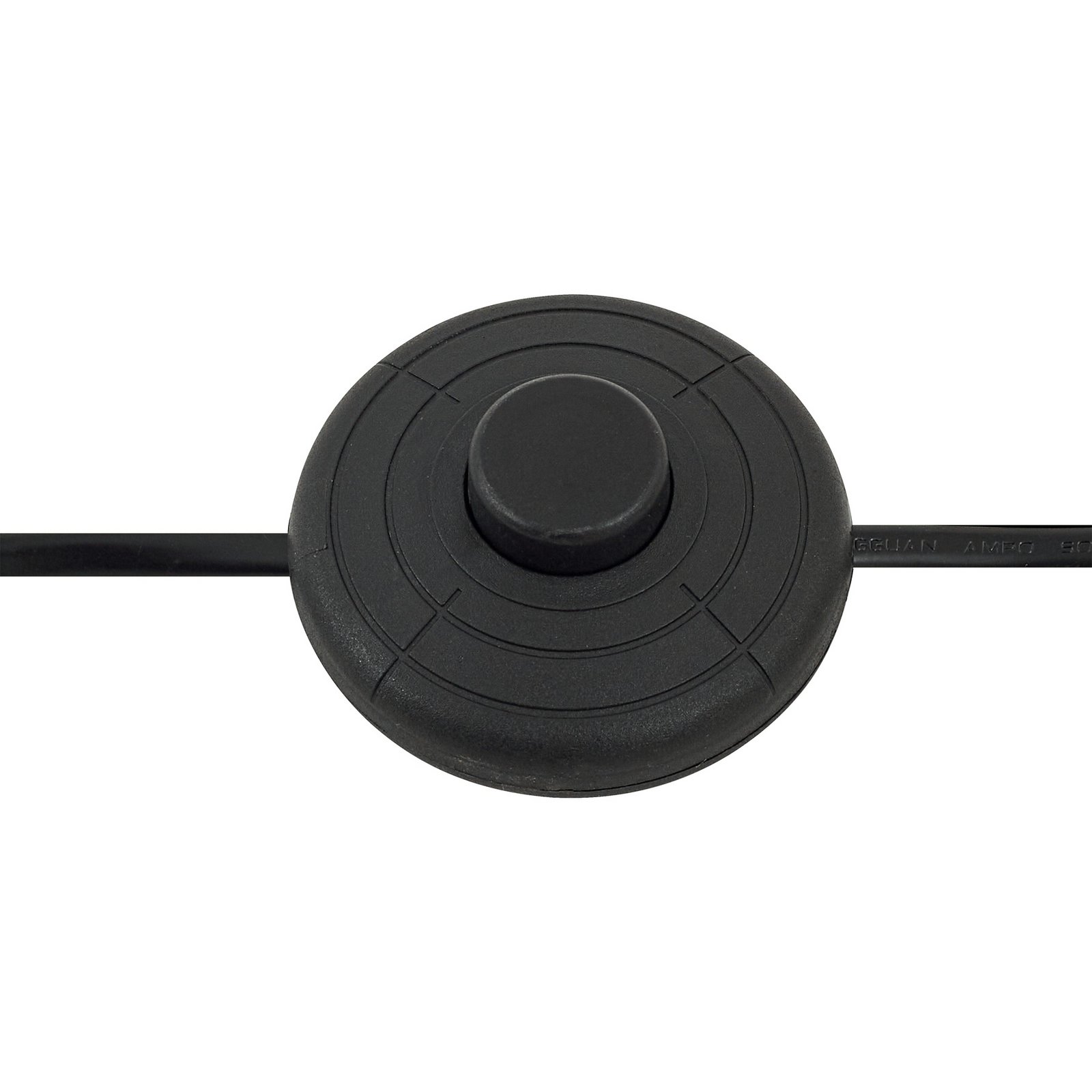 Lindby Bogenlampe Triangolo, schwarz, Höhe 195cm, Metall E27