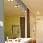 LED-spiegelklemverlichting Puk Fix+, chroom