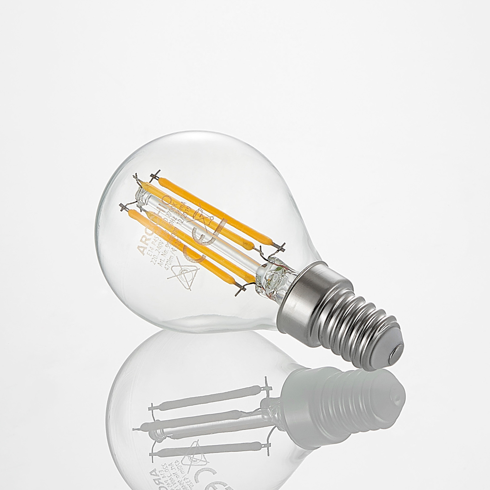LED lamp E14 P45 4W 2.700K helder 3-Stepdim 3/set