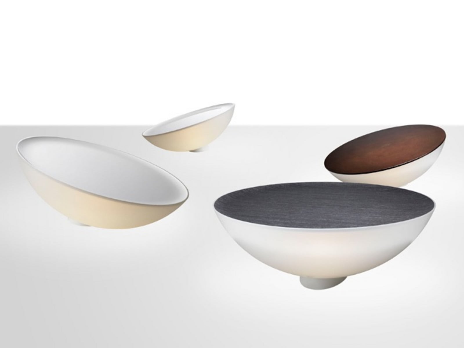 Solar Udendørs Gulvlampe Marrone Foscarini - Terrasse - Plastik