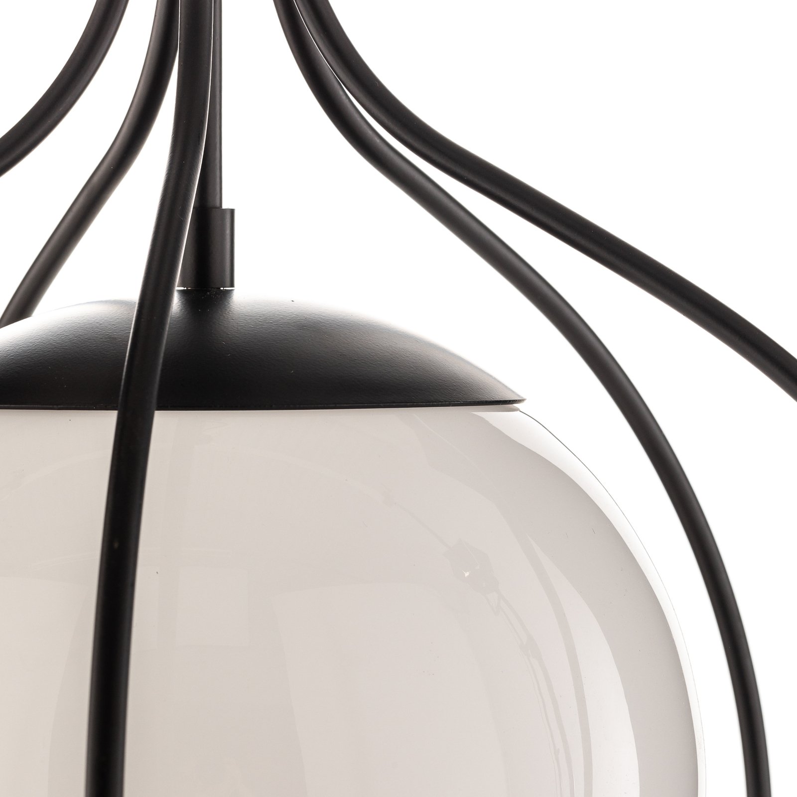 Lámpara colgante Remy 250 con vidrio esférico