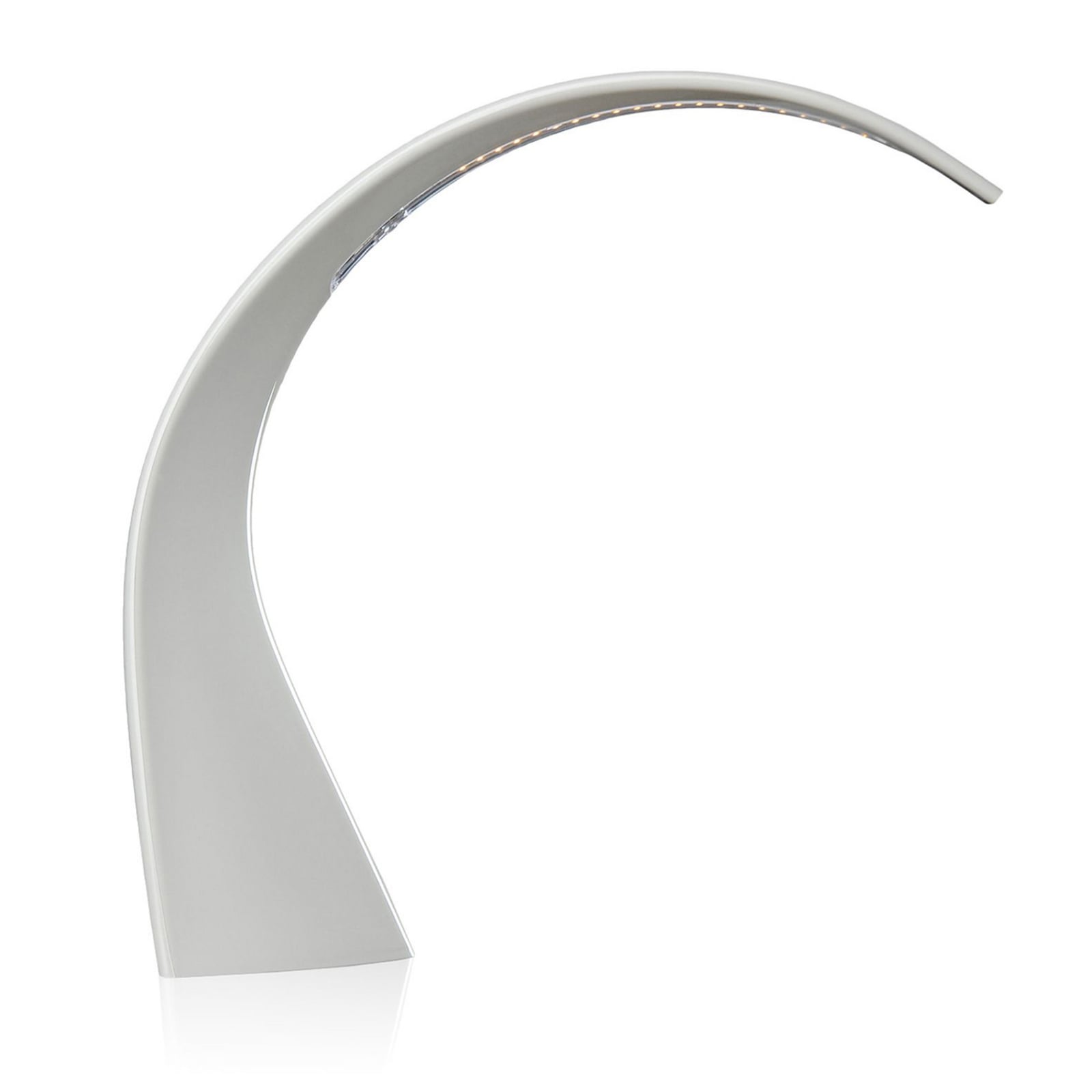 LED-Tischlampe Taj Mini, grau, 32 cm, Kunststoff - Kartell