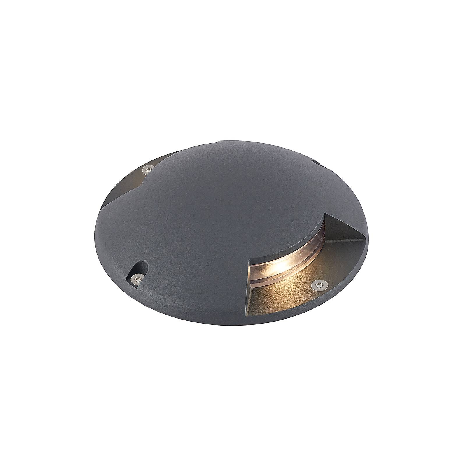Lindby Cormac foco empotrado LED, 2 luces, aluminio, plástico, 1.5 W, altura: 5.5 cm