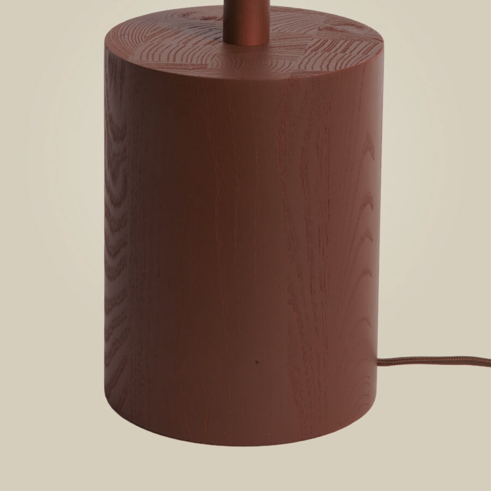 GOOD & MOJO LED-põrandalamp Okinawa, 2-osaline, pruun, 146 cm, puit