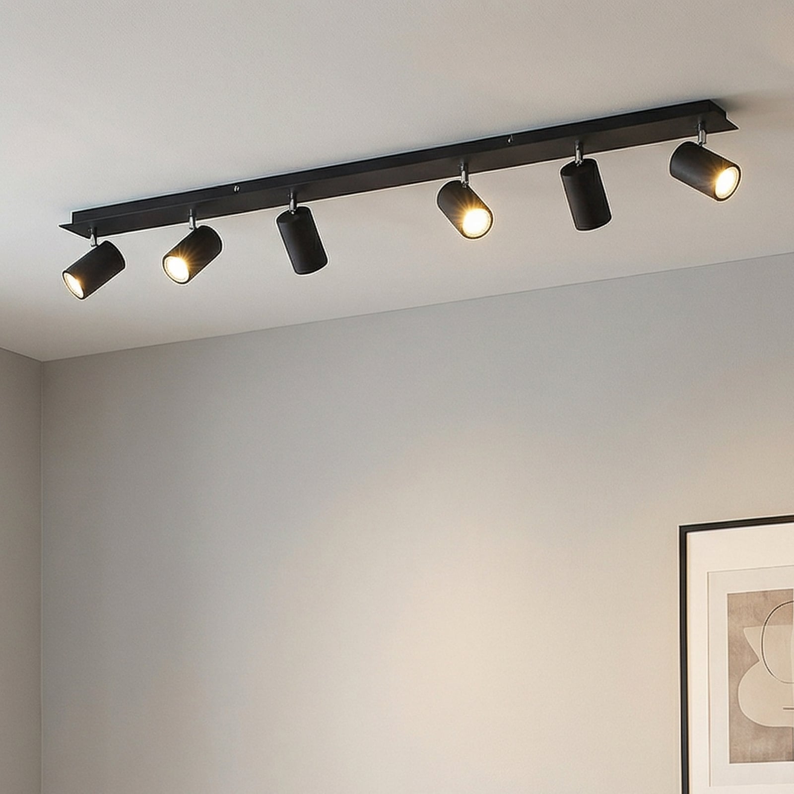 Joffrey 6 Kattovalaisin  Black - Lindby