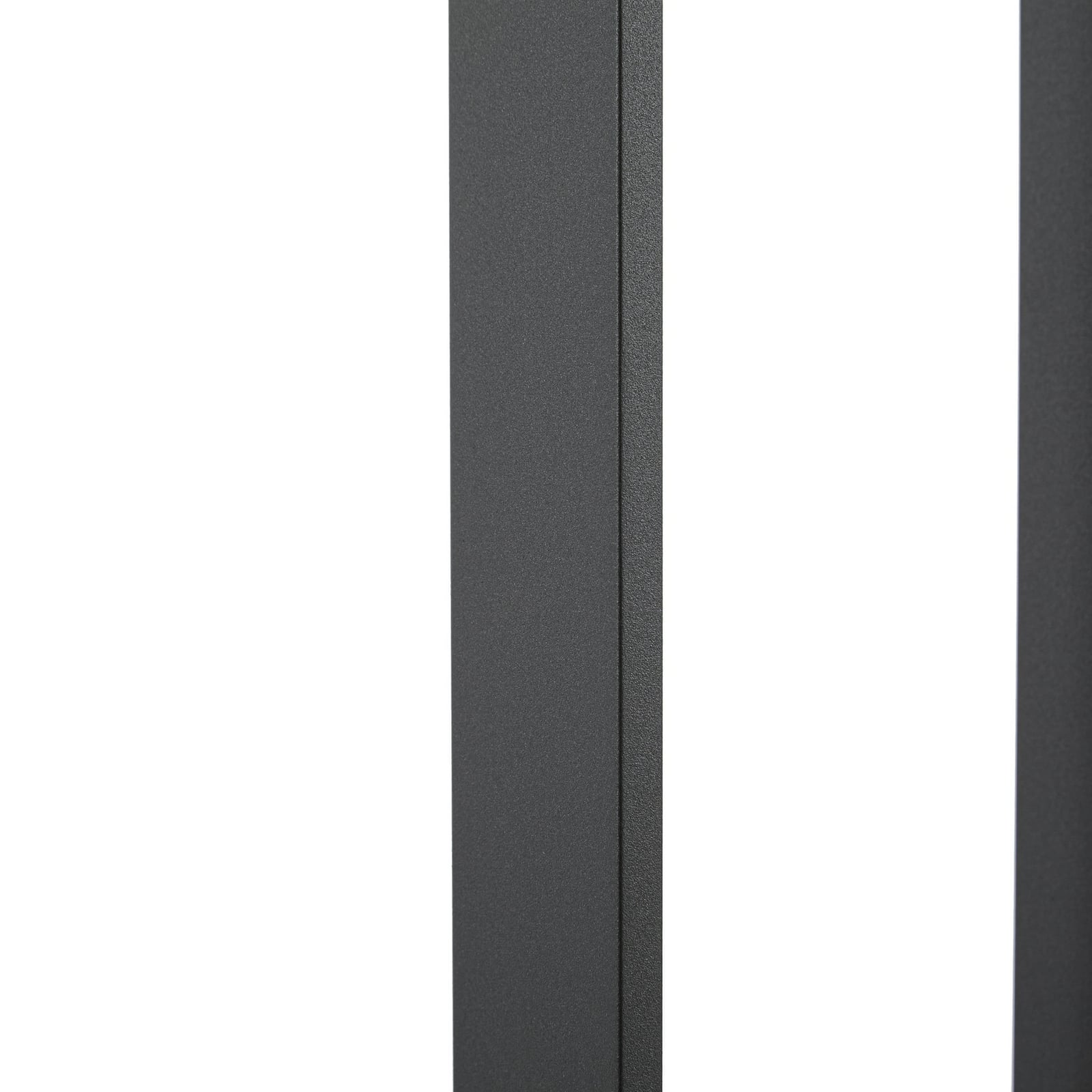 Candeeiro de caminho LED Arcchio Kovato, altura 60 cm, cinzento escuro, IP65