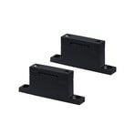 Paulmann ULine belt holder, straight, set of 2, black