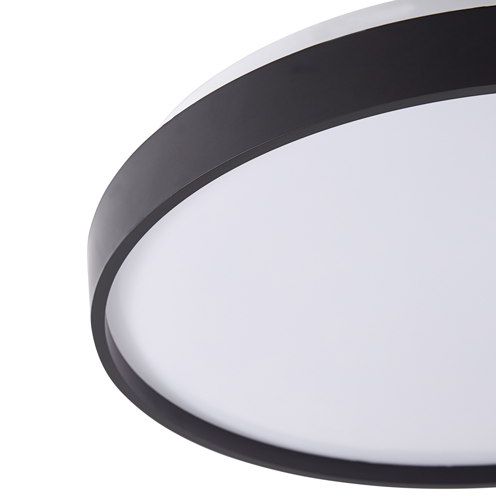 Lindby Mirren -LED-kattovalaisin Smart, musta