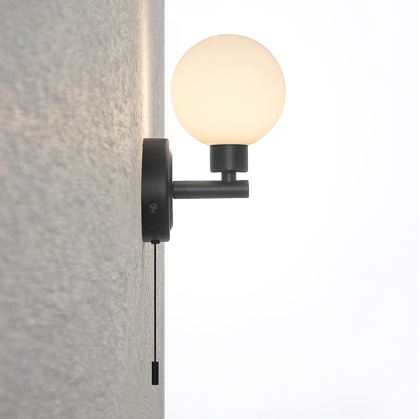 Zaniba Wandleuchte Black - Lindby