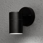 Modena outdoor wall light, 1-bulb, black