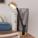 LED stolní lampa Ursino, zlatá, stmívatelná, CCT