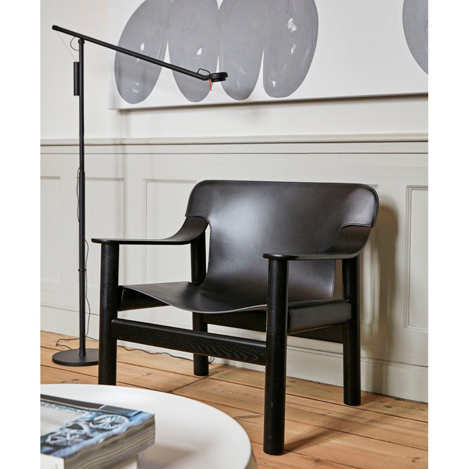 Fifty-Fifty Lampadar Soft black - HAY