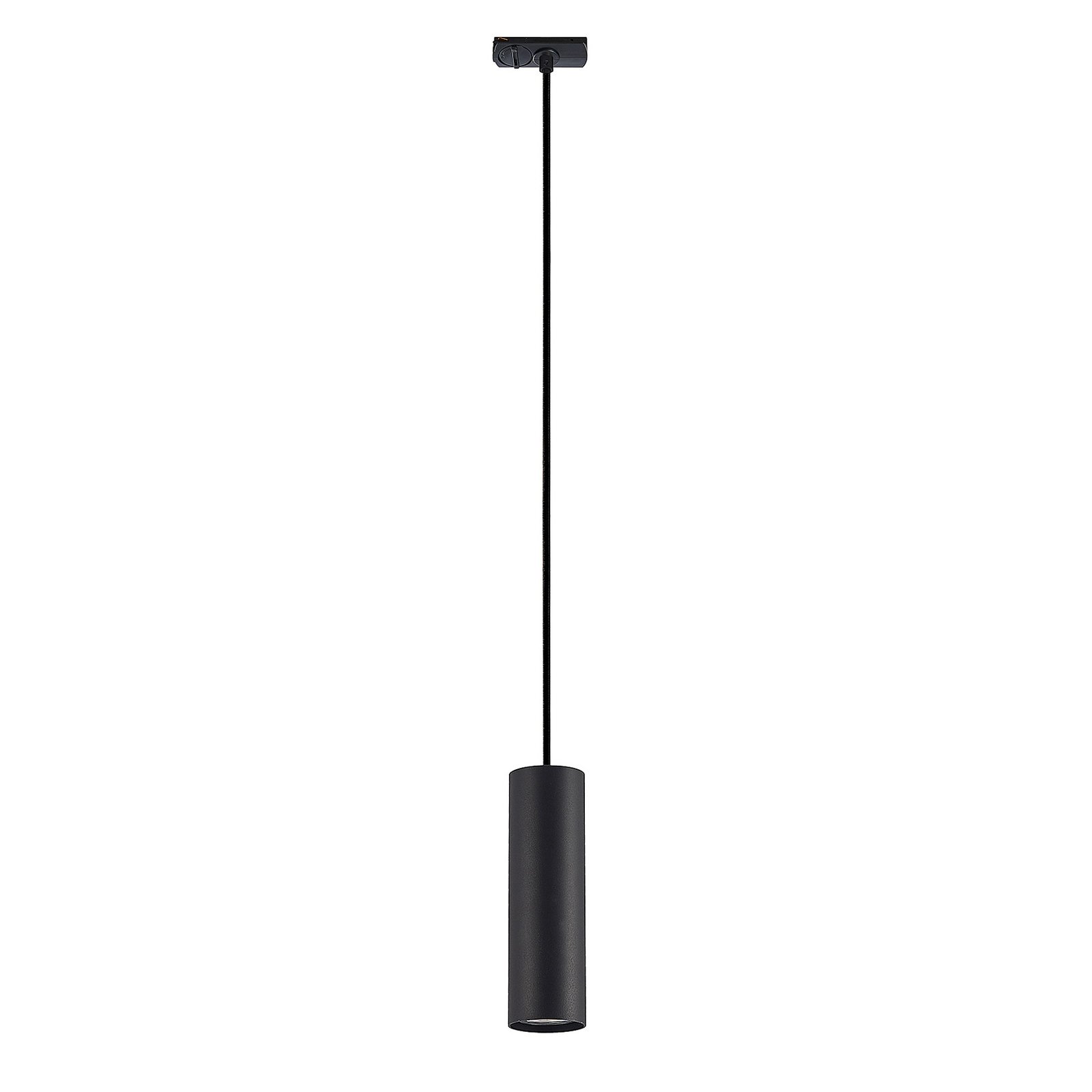 Lindby Linaro hanglamp 1-fase, 20 cm, zwart