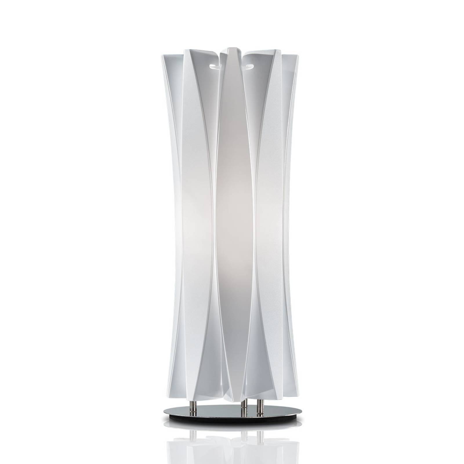 Slamp Bach Tischleuchte, Höhe 42 cm, weiß