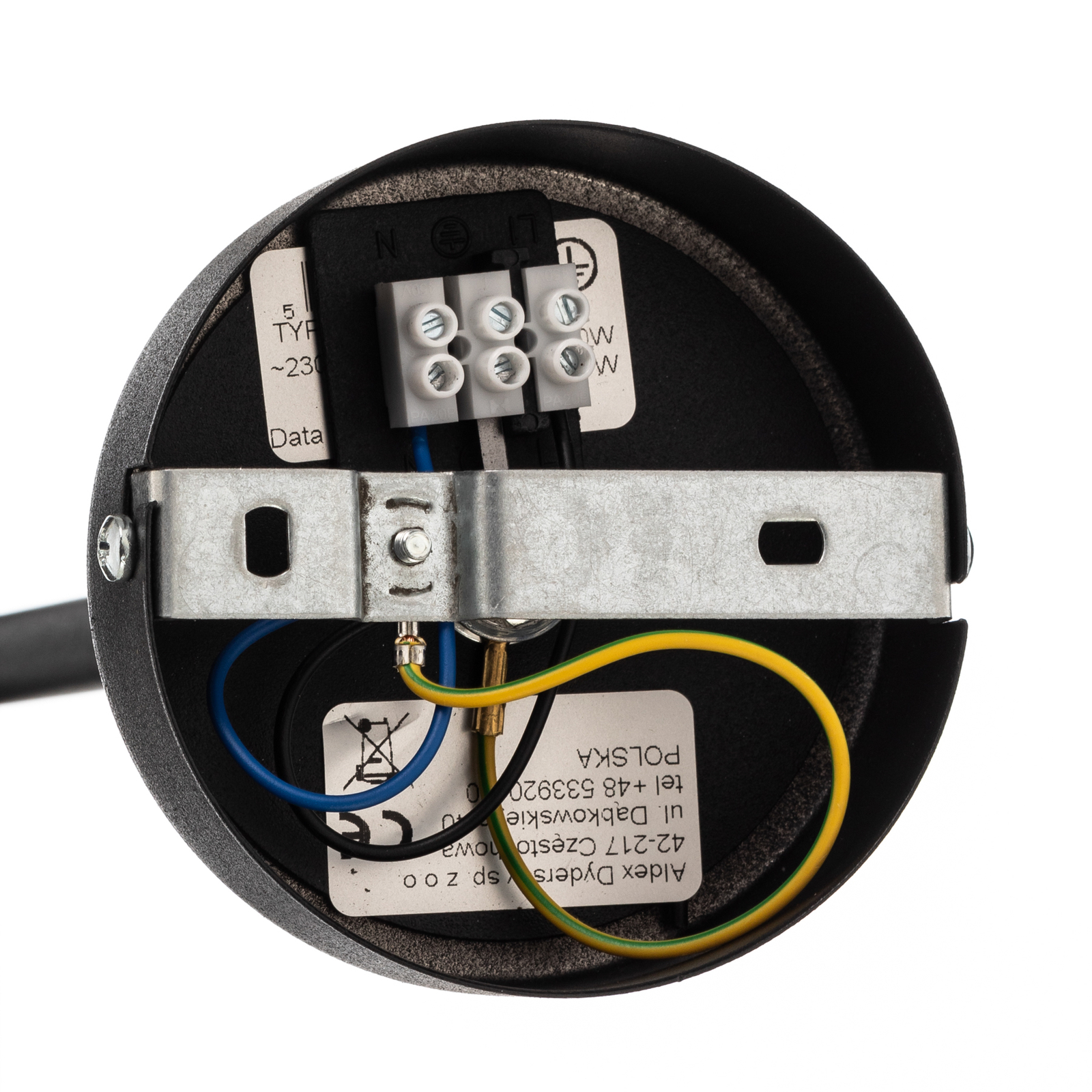 Dione plafondlamp, zwart, 4-lamps - ALDEX