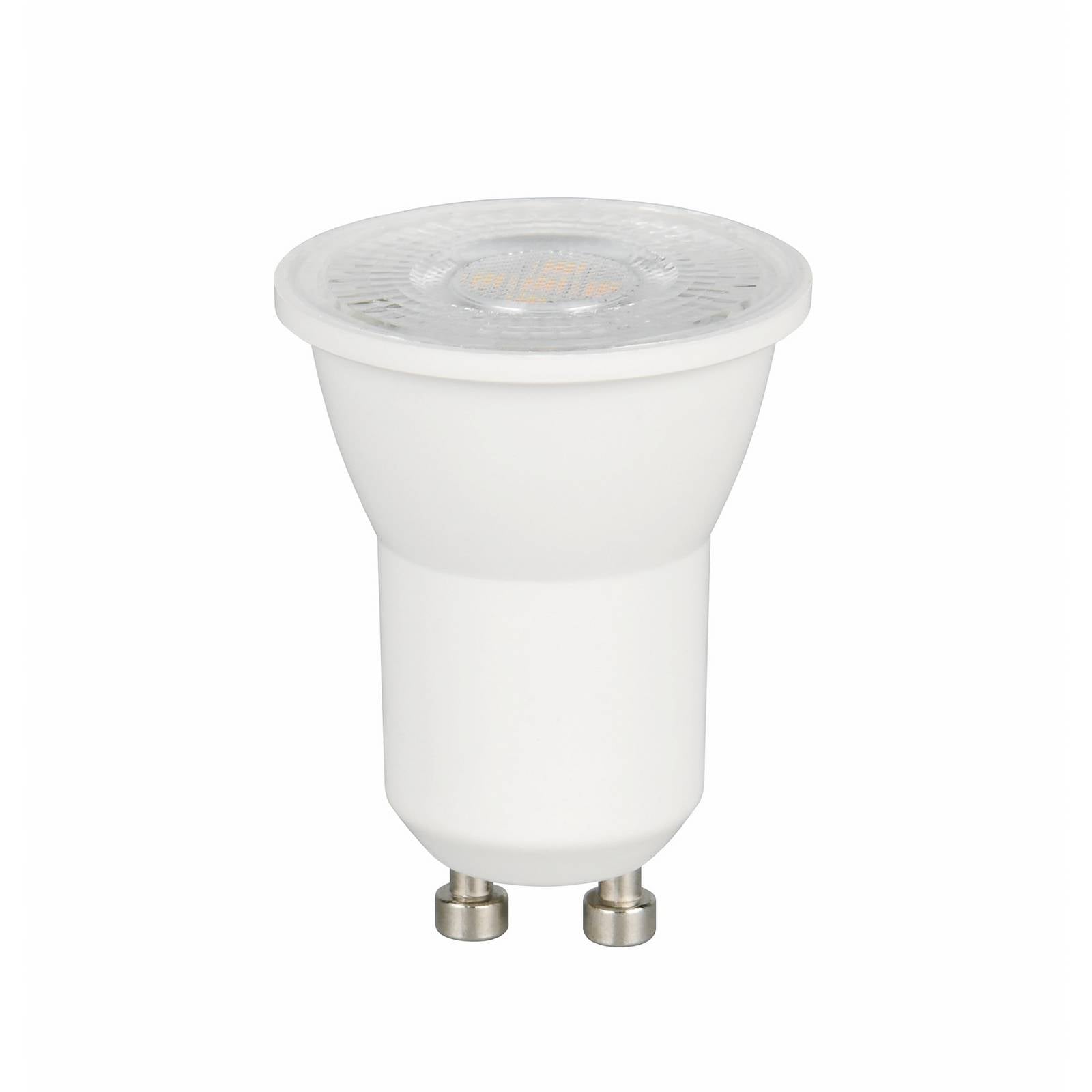 LED-reflektorpære mini, GU10, 4 W, hvit, 3000 K, dimbar