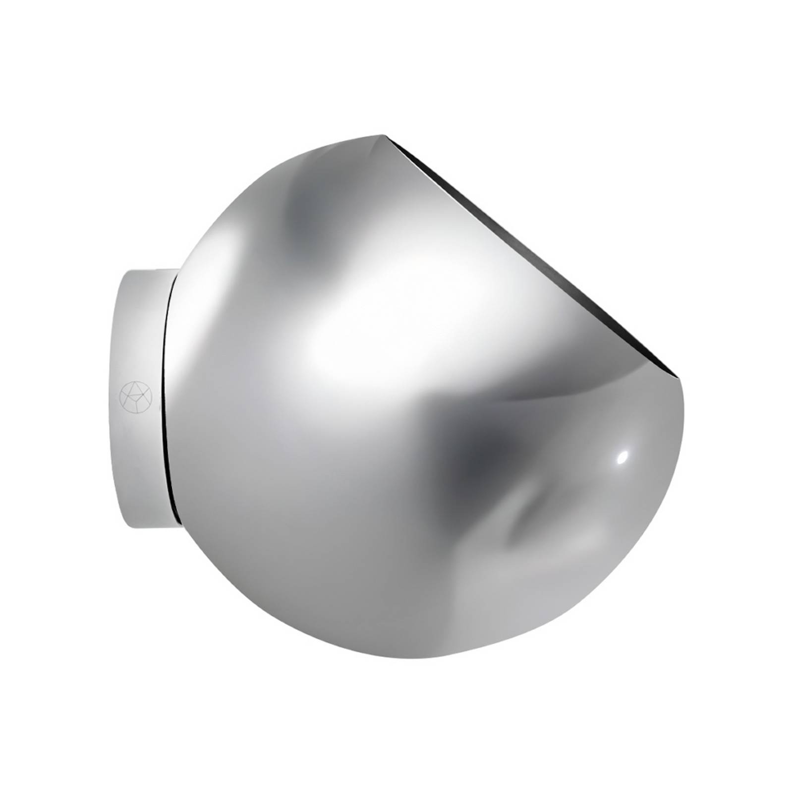 AYTM Wandblumentopf Globe, Ø 21 cm, silber, Edelstahl günstig online kaufen