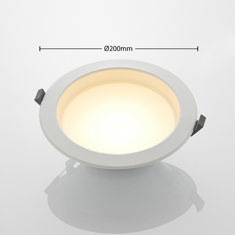 Piet - LED-Einbaulampe 17,5W, 3 Lichtfarben wählb.