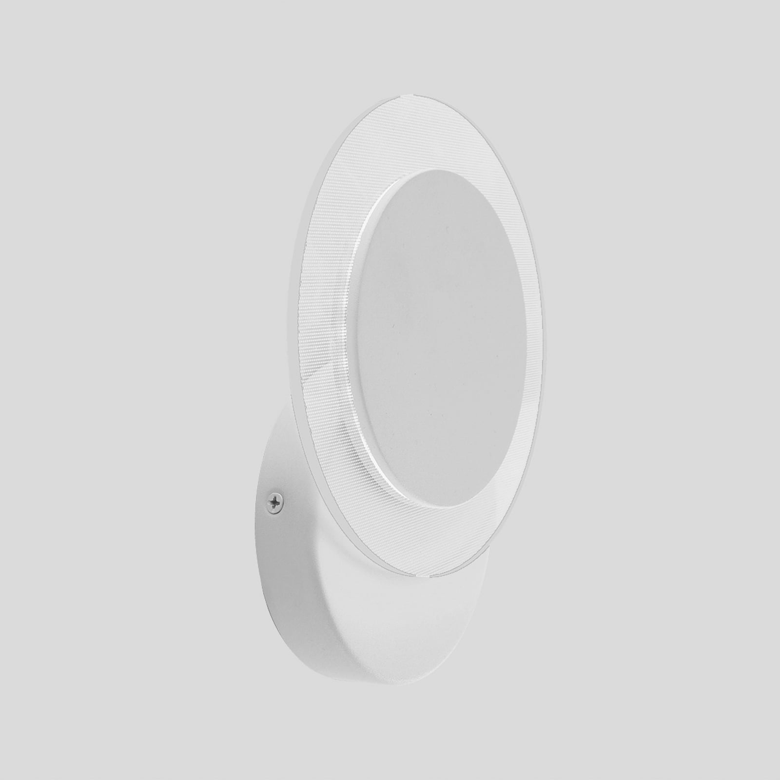 Aplique de pared LED Lido, blanco, metal, 2700 K
