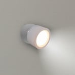 Newgarden LED wall lamp Roll 8, white, swivelling