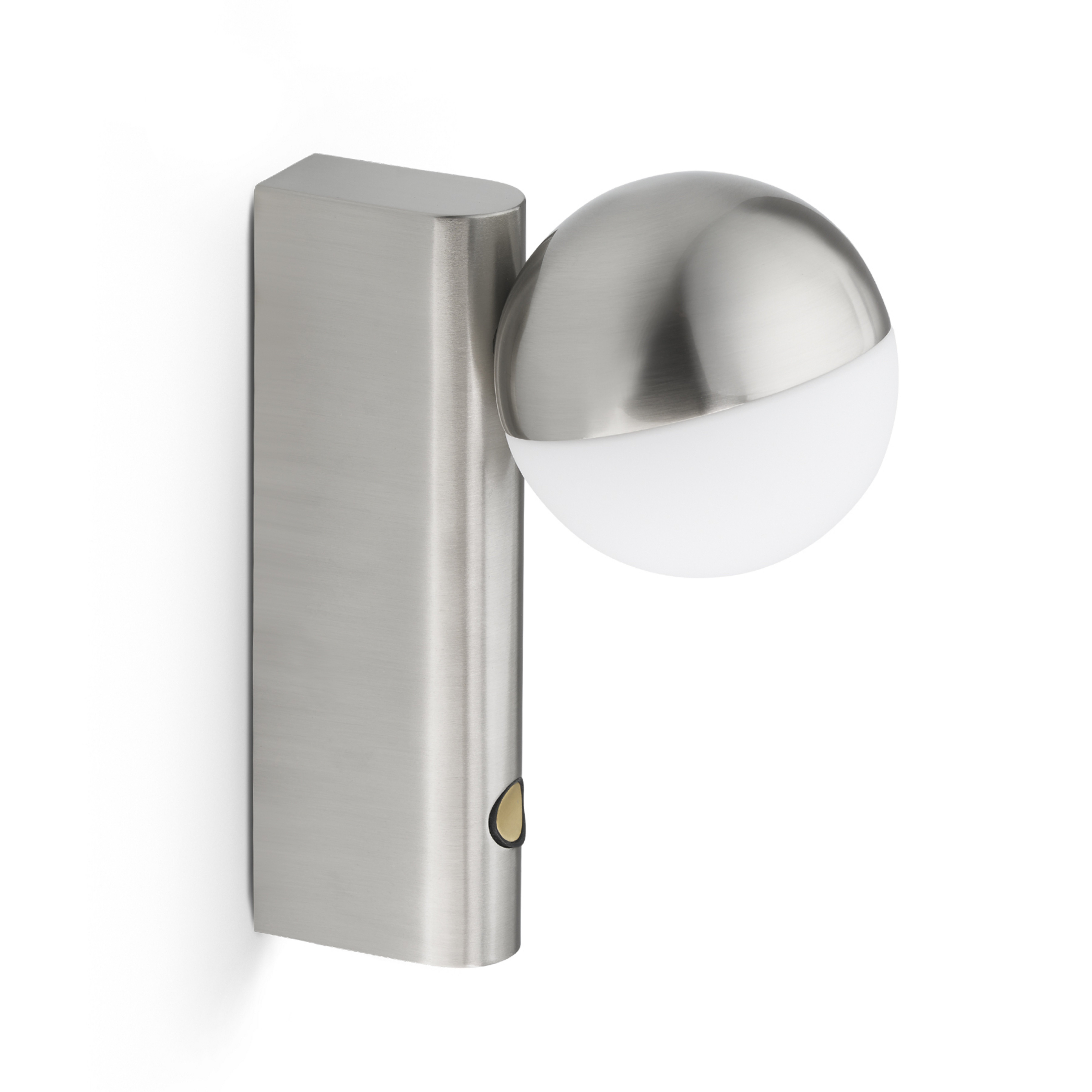 Northern Balancer mini LED-Wandleuchte, stahl