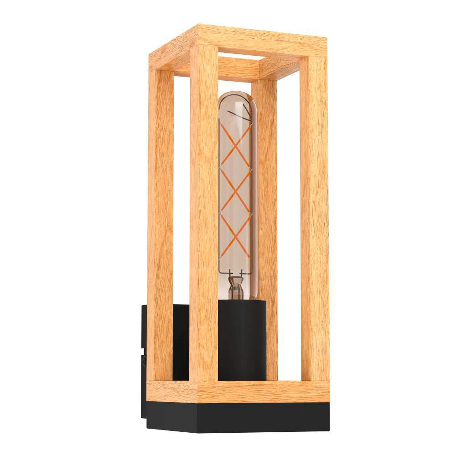 EGLO Nafferton aplique de madera