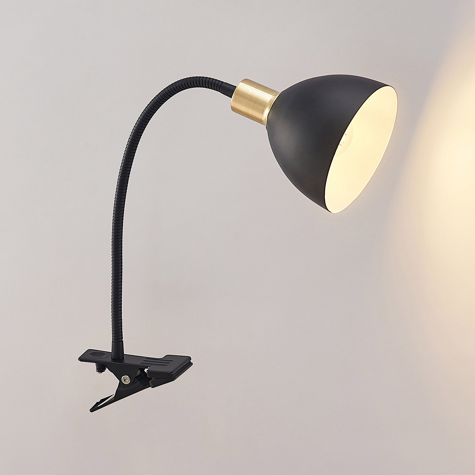 Genora Klemmelampe Black - Lindby