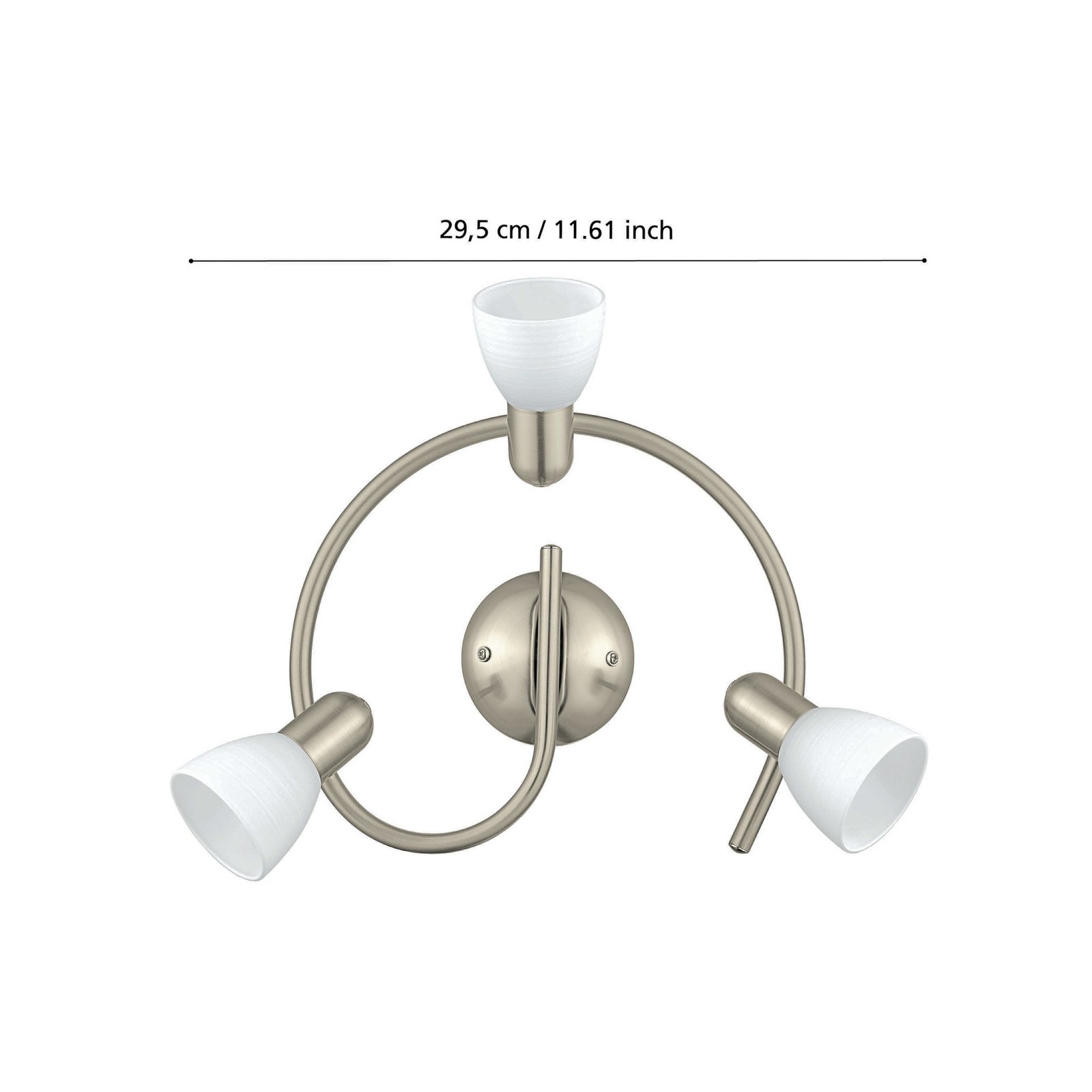Stropní světlo Dake, 3 žárovky Stropní světlo Dake, 3 žárovky