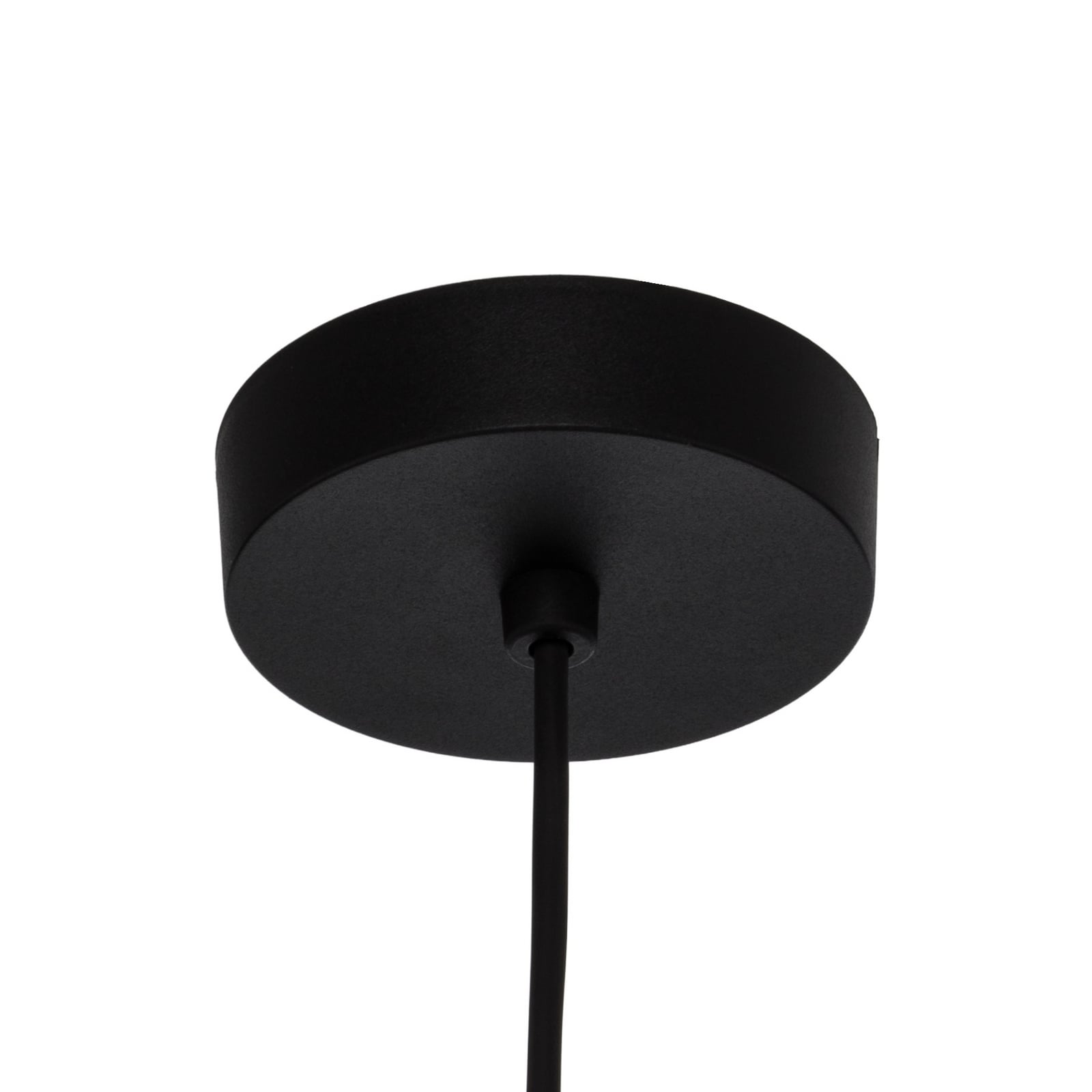 Cubus pendant light, amber, glass, Ø 30 cm, E27