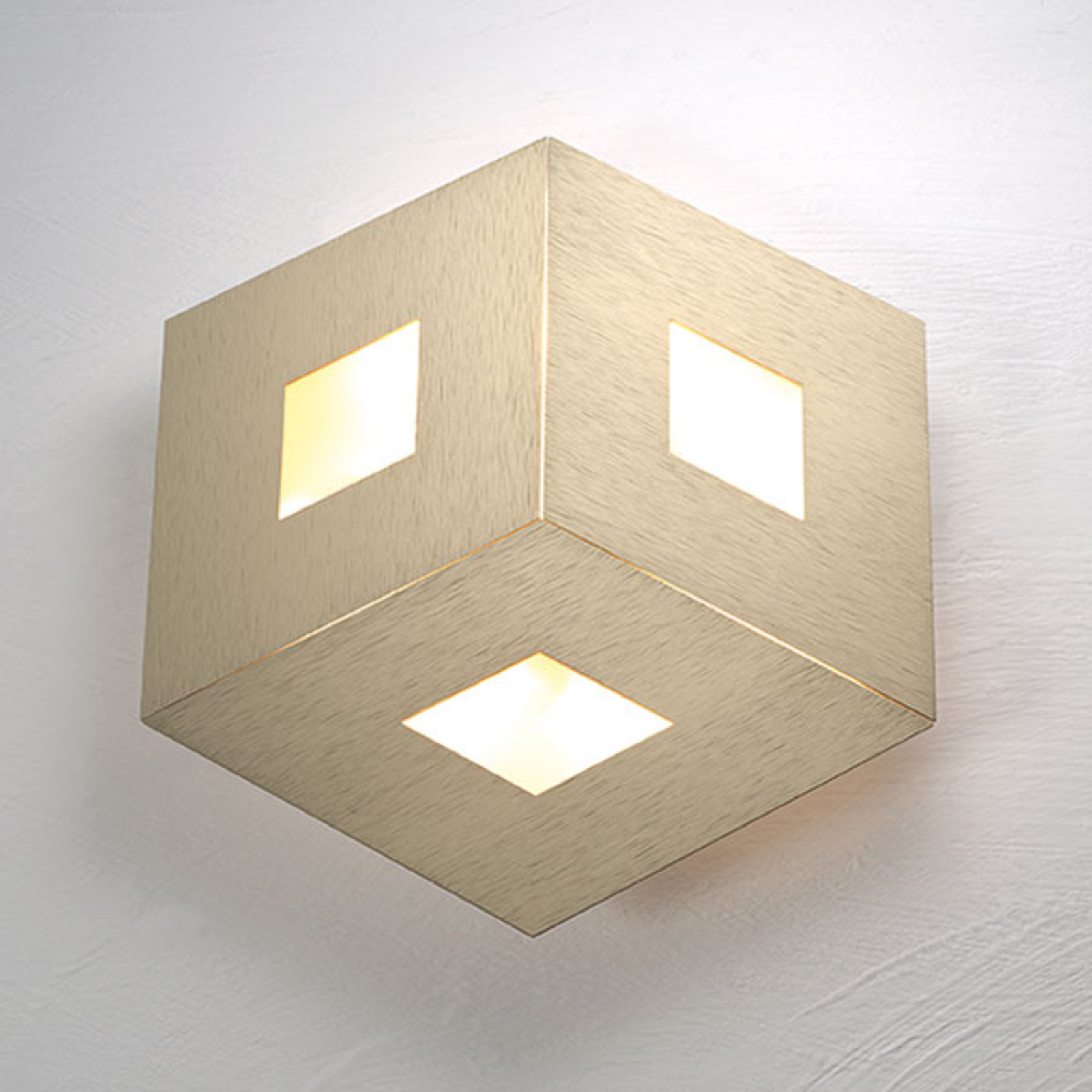 Bopp Box Comfort LED ceiling light gold 35 cm