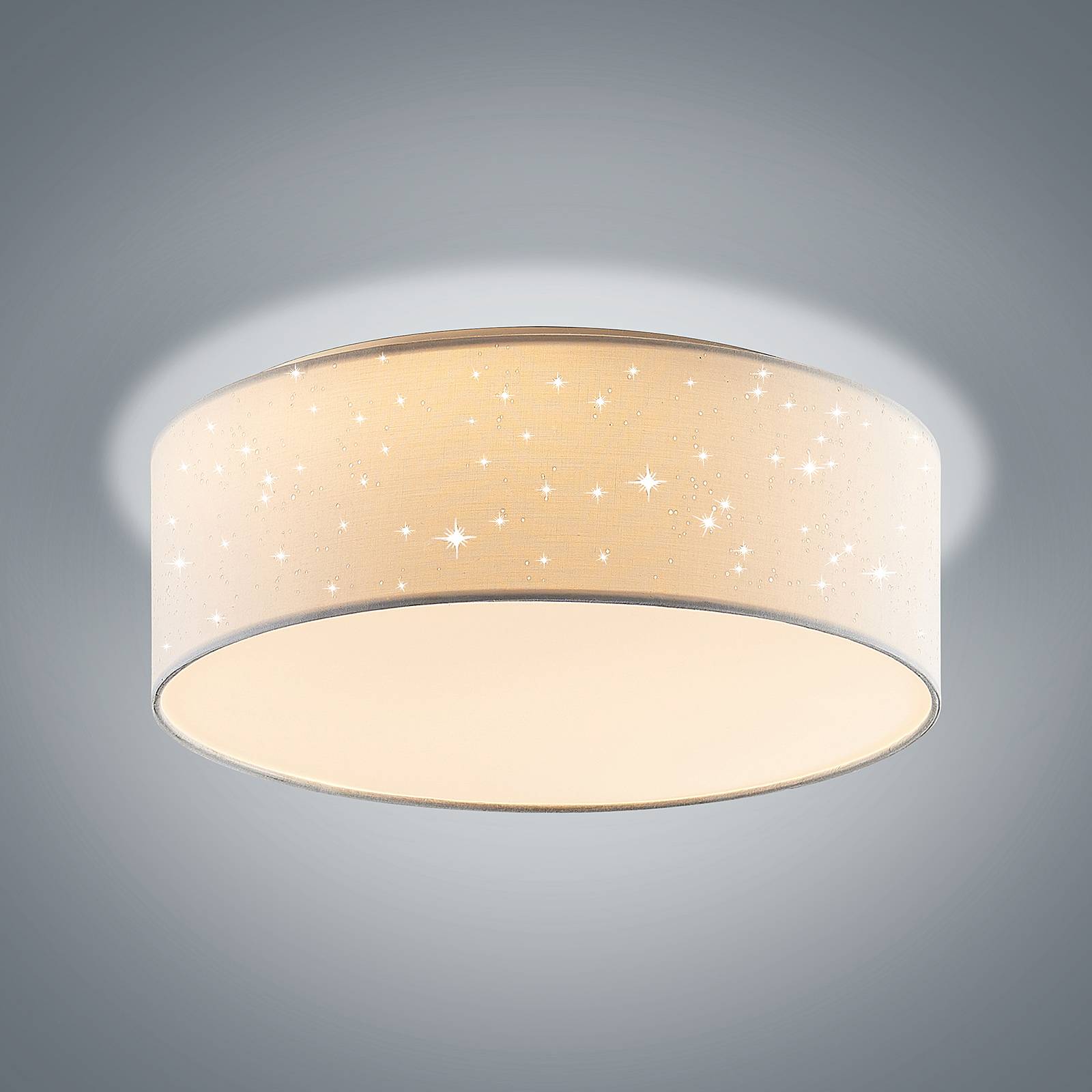 Lindby Ellamina lampa sufitowa LED, 40 cm biała