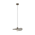 EGLO hanglamp SWABY, bronskleurig, Ø 40 cm, metaal, E27