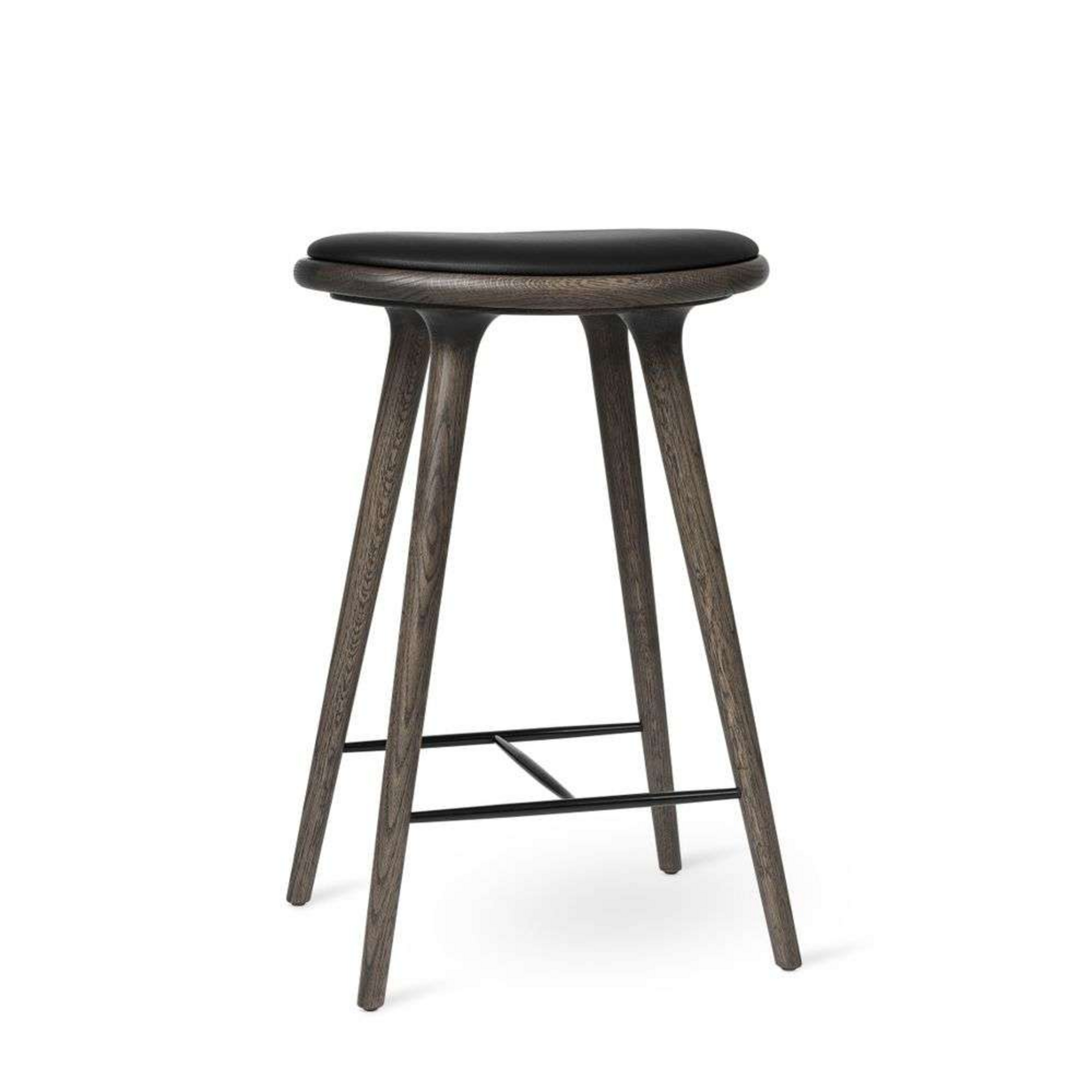 High Tabouret de bar H69 Sirka Grey Stained Oak - Mater