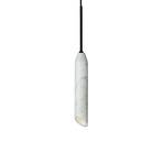 Marble Art viseća svjetiljka, bijela, Carrara mramor, visina 30 cm