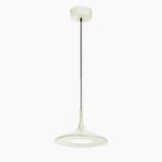 Schöner Wohnen Slim LED hanglamp, wit