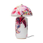 KARE bordlampe Lillies, flerfarget, porselen, E27, 62 cm