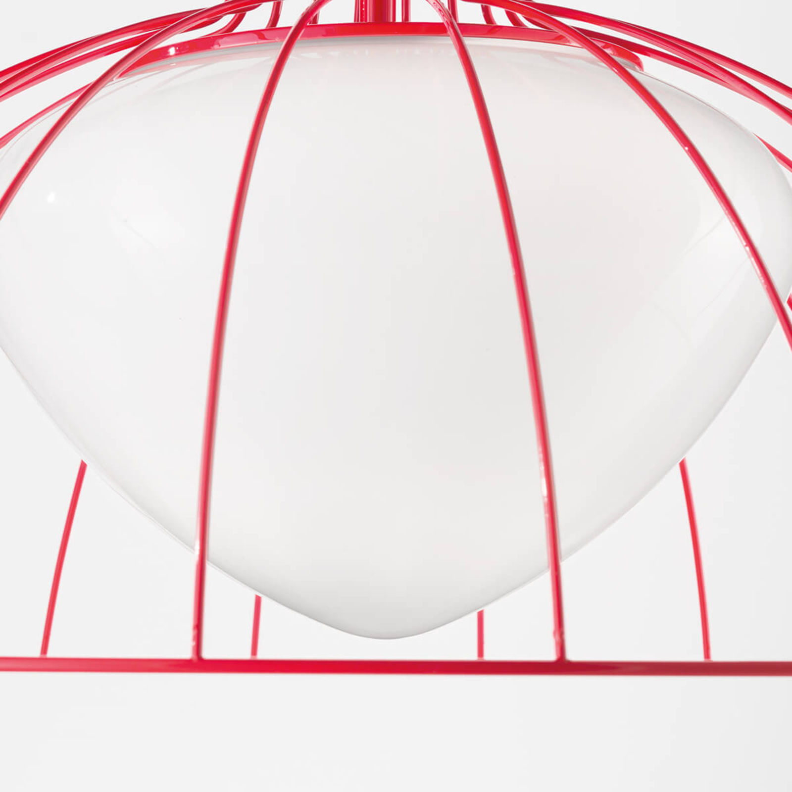 Red Lab designer pendant lamp - made in Italy