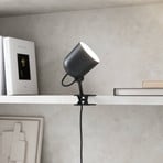 Lampa z klipsem Angle, czarna