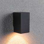 Paulmann Flame LED-Außenwandleuchte, schwarz