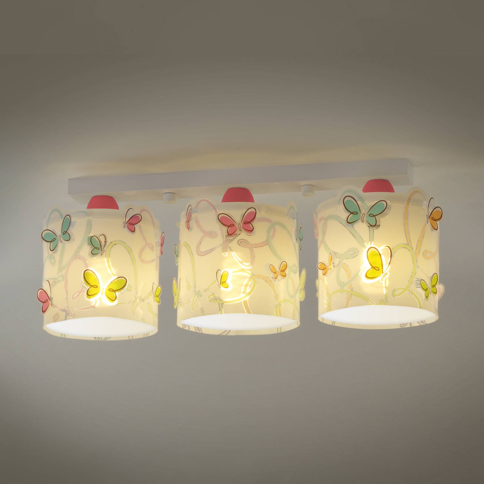 Lampa sufitowa Butterfly do pokoju dziecięcego