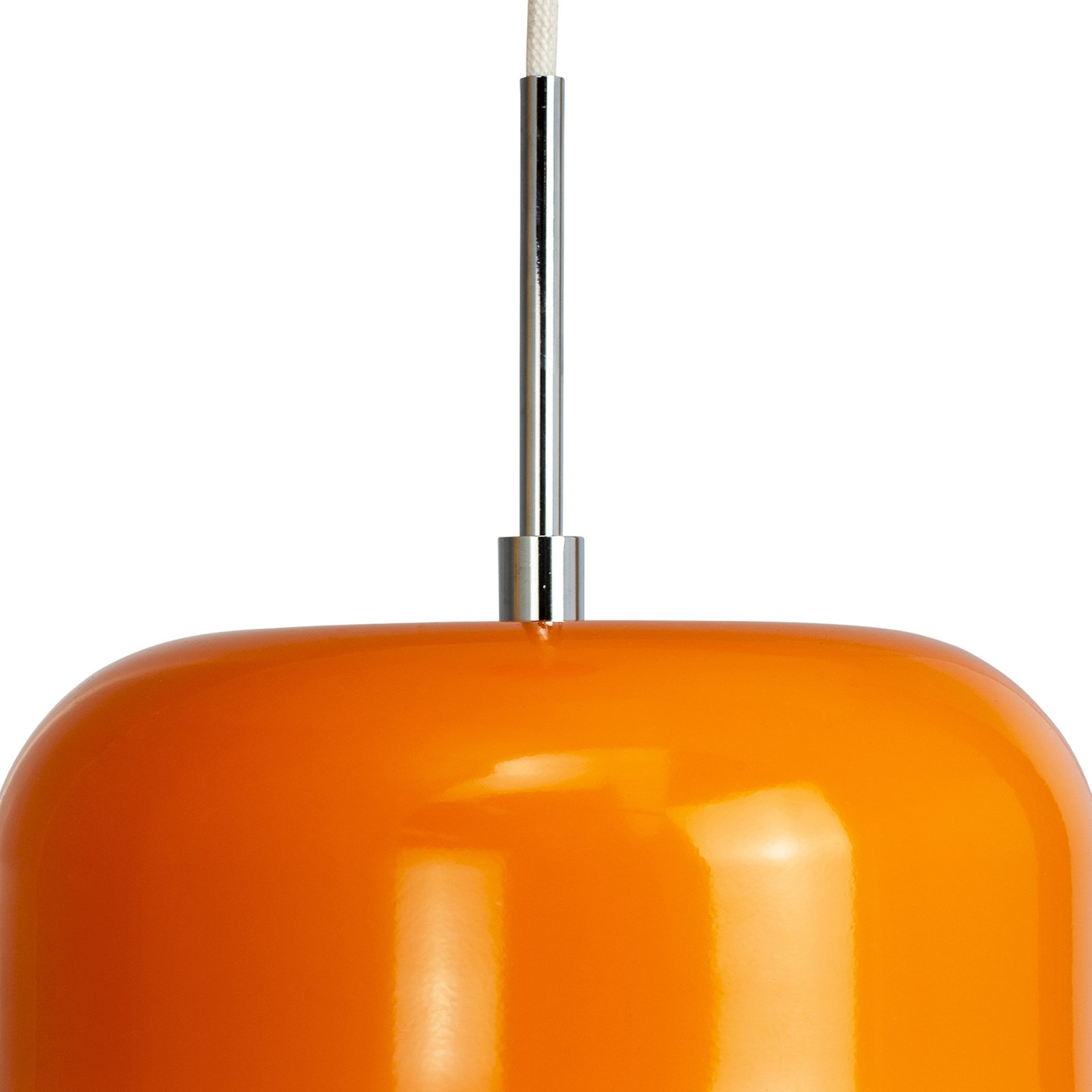 Dyberg Larsen Haipot pendant light, orange