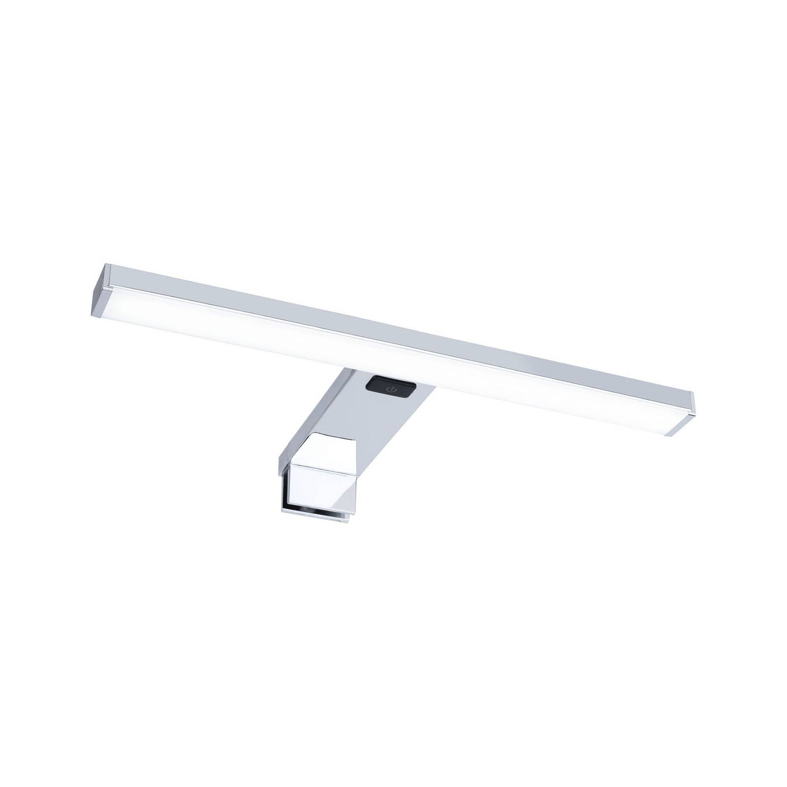 Paulmann HomeSpa Selo LED mirror light, CCT, for Bathroom, aluminium, acrylic, 3.7 W, W: 30 cm, H: 3.7 cm