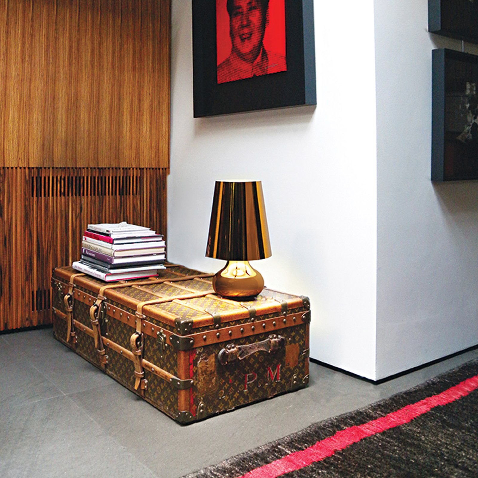 Cindy Asztali Lámpa Dark Gold - Kartell