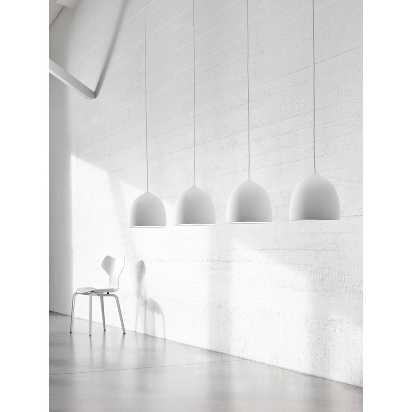 Suspence P1.5 Lustră Pendul Light Grey - Fritz Hansen