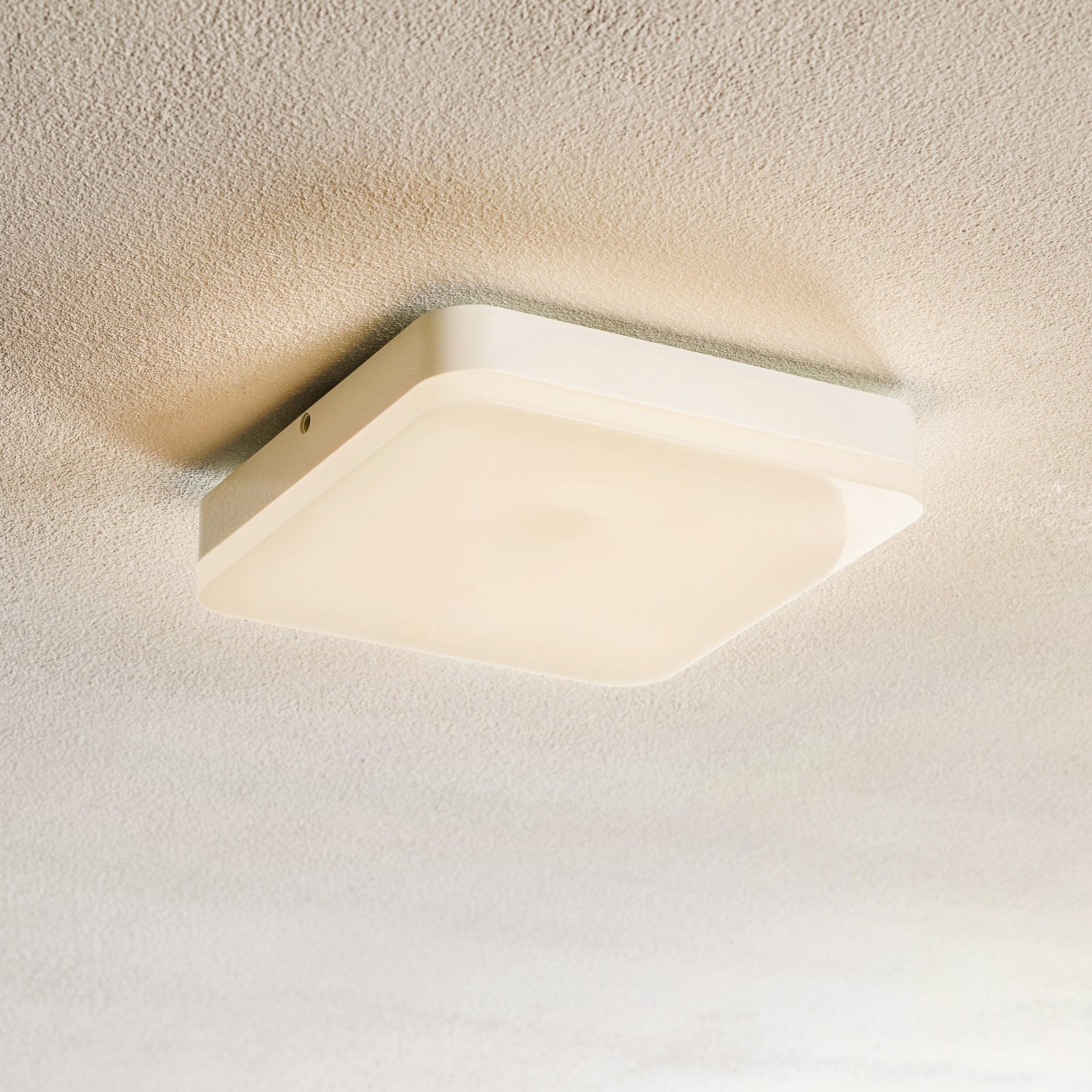 Milex LED ceiling light, sensor, 3,000K, IP20
