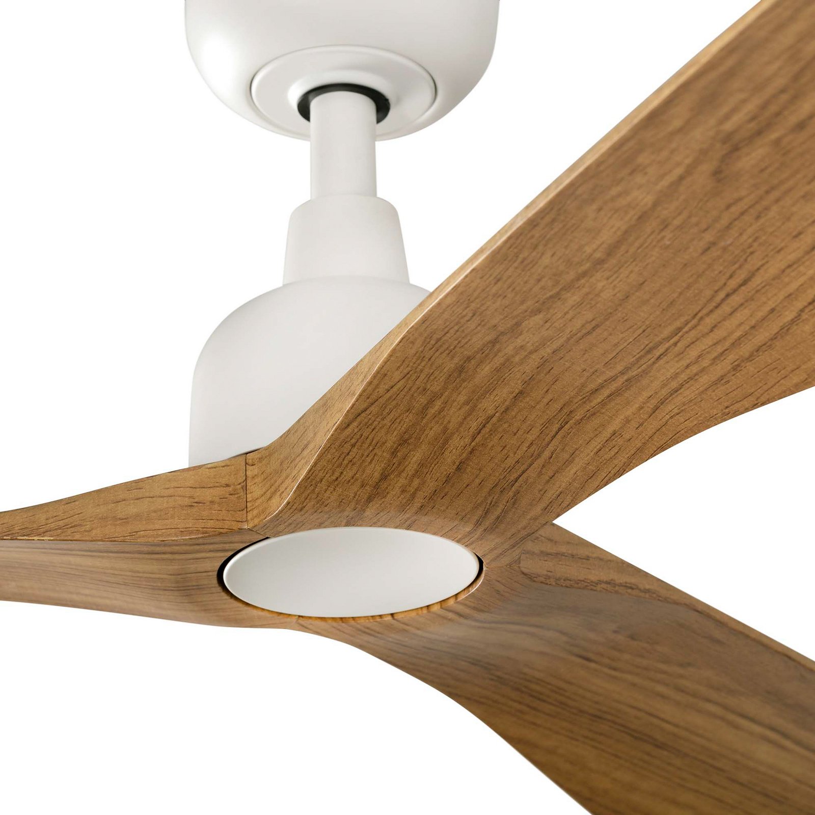 Outwood mennyezeti ventilátor, barna, DC, csendes, Ø 150 cm, IP44