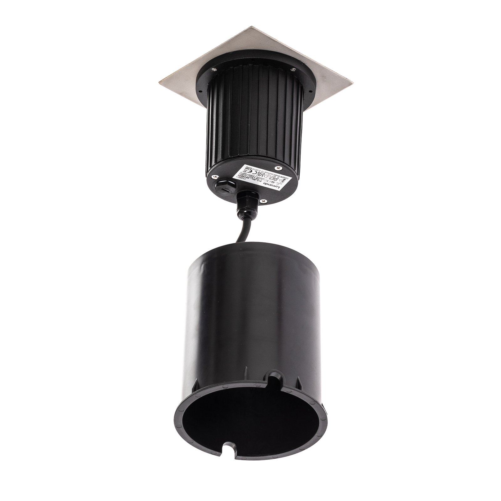 Jos Square Erd Spot IP67 Steel - Lucande
