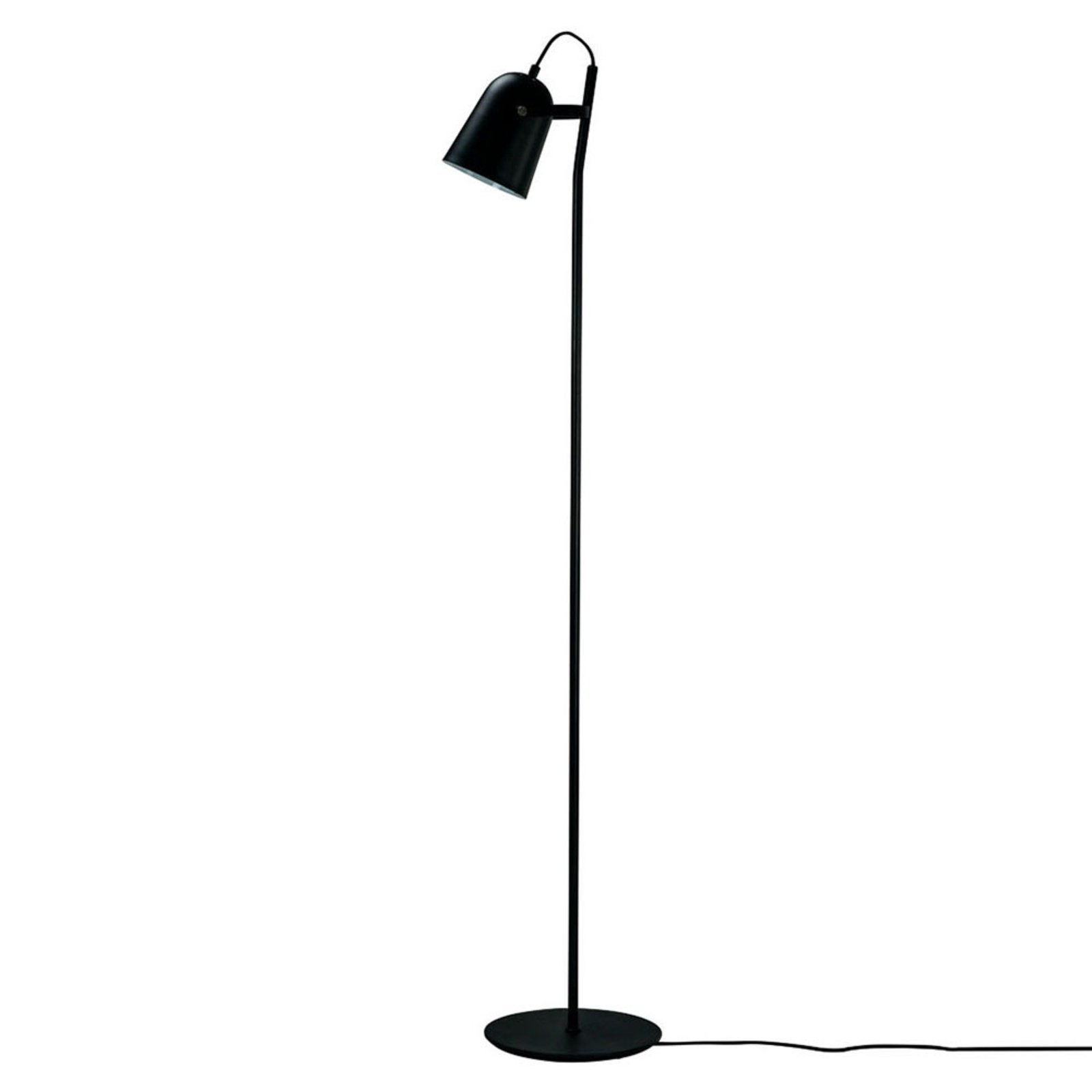 Dyberg Larsen Oslo lámpara de pie de metal, negro