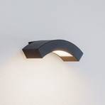 Ívelt LED kültéri fali lámpa Lennik