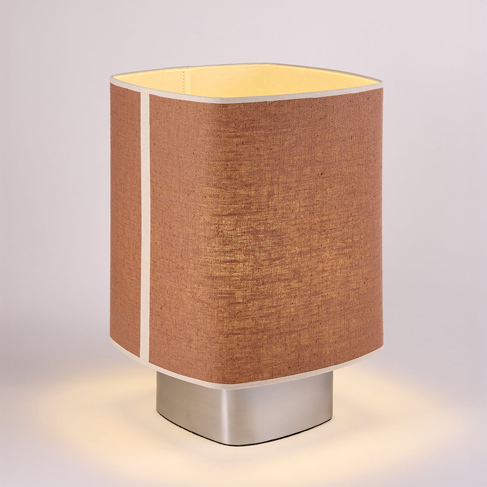 Lampada da tavolo Dolce, marrone sughero - MARKET SET